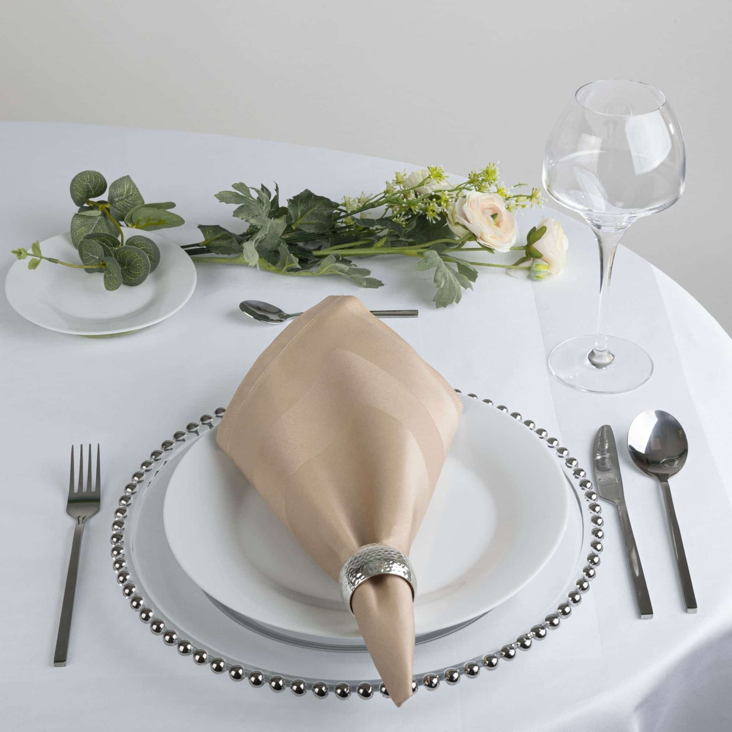 Cotton Damask Table Linen