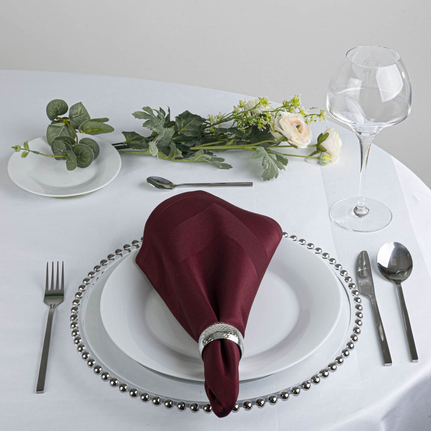 Cotton Damask Table Linen