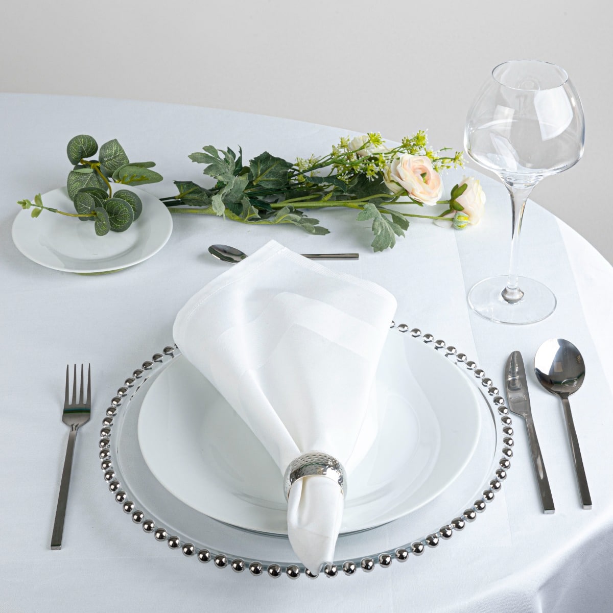 Cotton Damask Table Linen