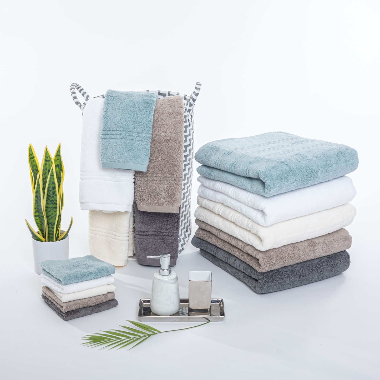 600 g/m² Victoria Soft-Touch-Handtuch (Zero Twist Handtuch)