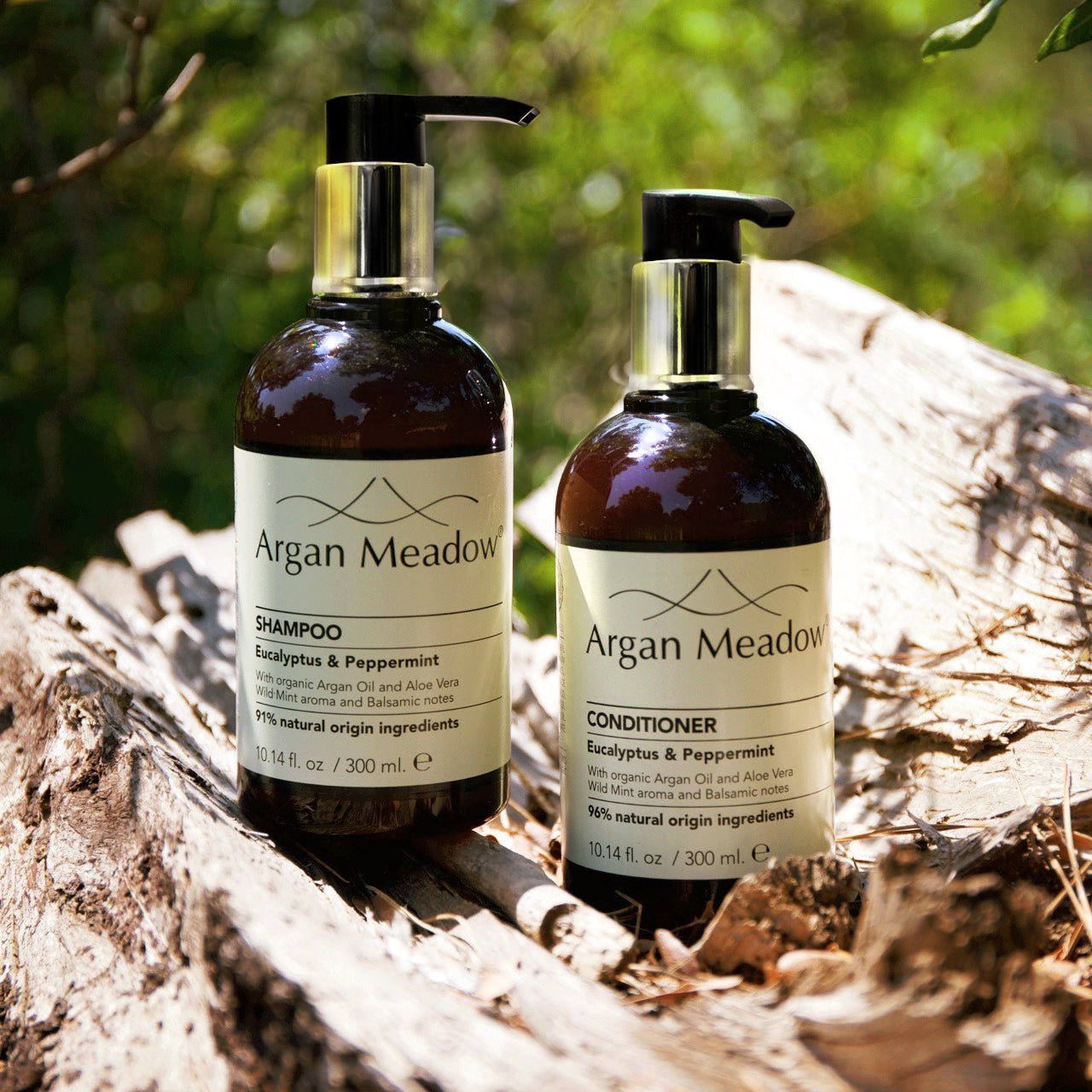 Articles de toilette Argan Meadow - Bouteilles de 300ml
