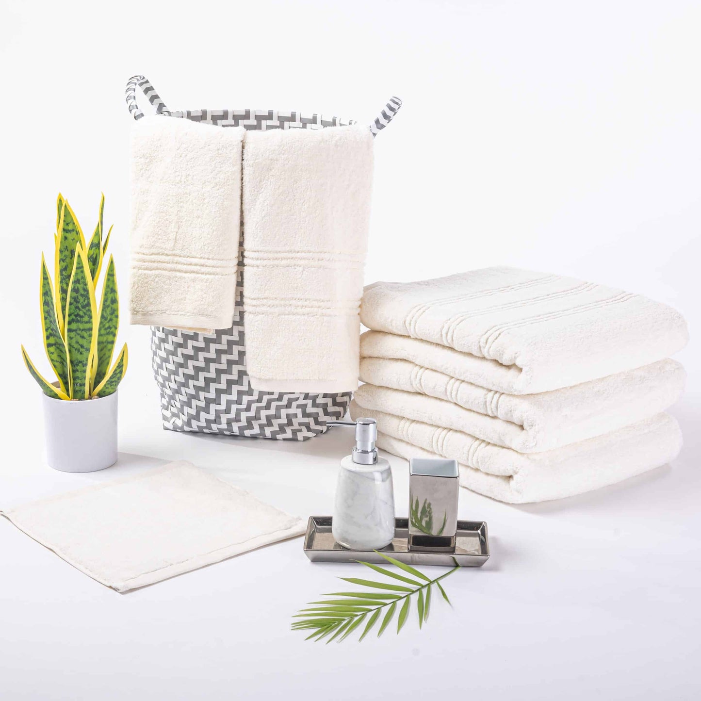 600 g/m² Victoria Soft-Touch-Handtuch (Zero Twist Handtuch)
