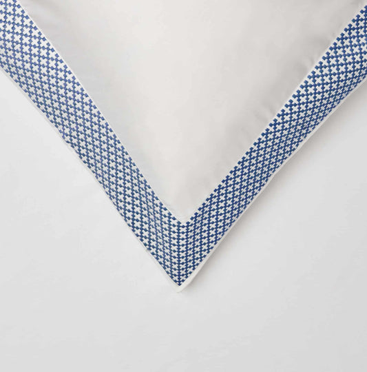 Madison 550 Thread Satin aus reiner Baumwolle Kobalt - Kissenbezug