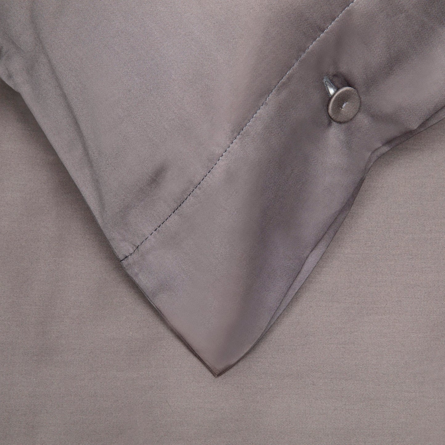 Pelle d'uovo 300 splotów Slate grey - Poszewka na poduszkę