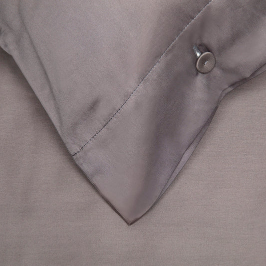 Pelle d'uovo 300 Thread Cotton sateen Bedlinen COLOURS - Slate grey - Pillowcase