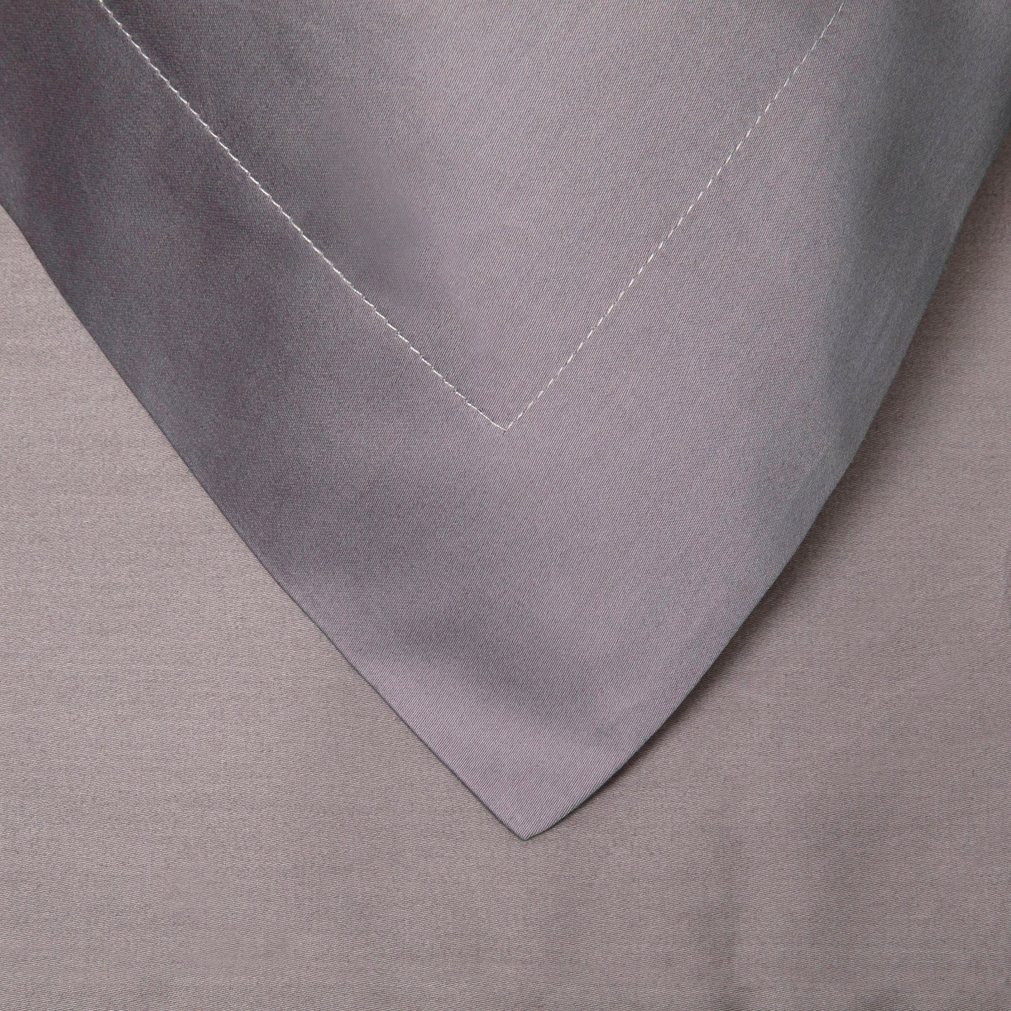 Pelle d'uovo 300 splotów Slate grey - Poszewka na poduszkę