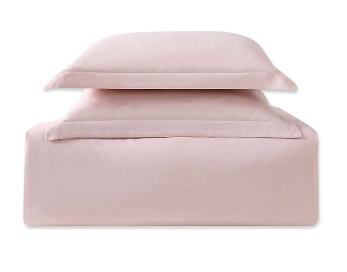 Pelle d'uovo 300 Thread Cotton sateen Bedlinen COLOURS - Light Pink - Pillowcase