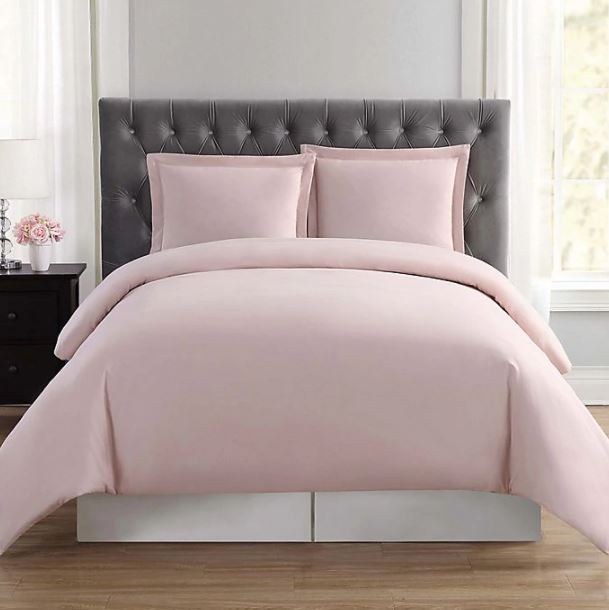 Pelle d'uovo 300 Thread Cotton sateen Bedlinen COLOURS - Light Pink - Pillowcase