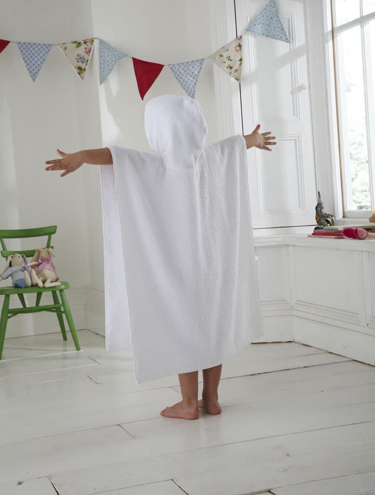 Poncho en éponge pour enfant
