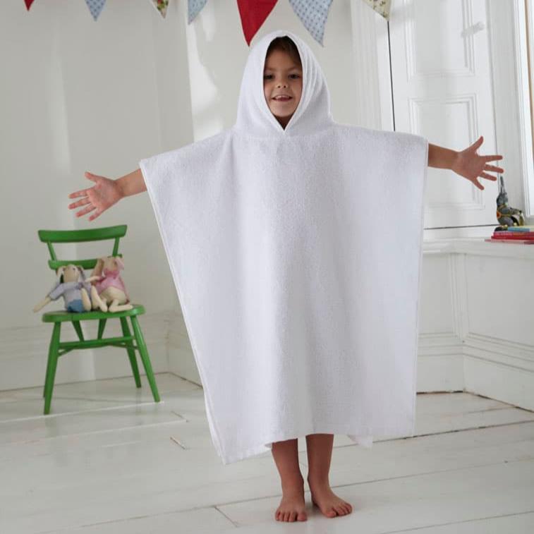 Poncho en éponge pour enfant