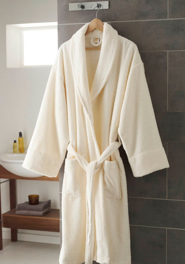 Zero-Twist Cotton Bathrobe