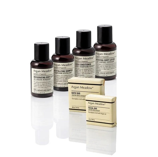 Argan Meadow Hotel Produits de toilette gratuits - Bouteilles de 40 ml