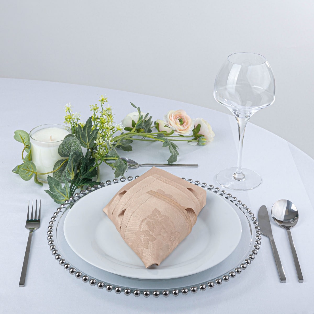 Cotton Damask Table Linen