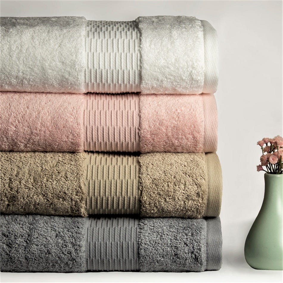 Coton égyptien de Gizeh - Serviette de qualité supérieure 600g/m²