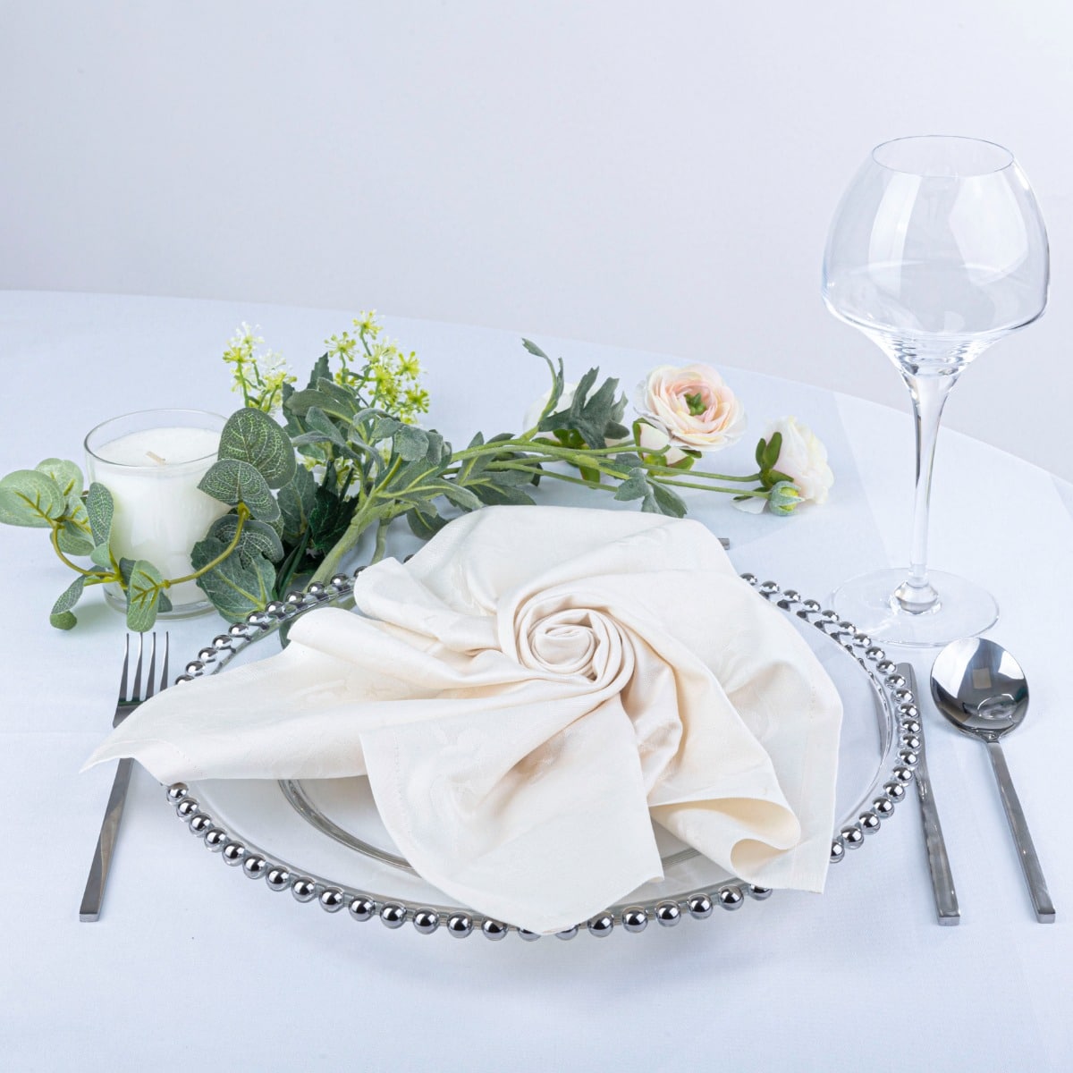 Cotton Damask Table Linen