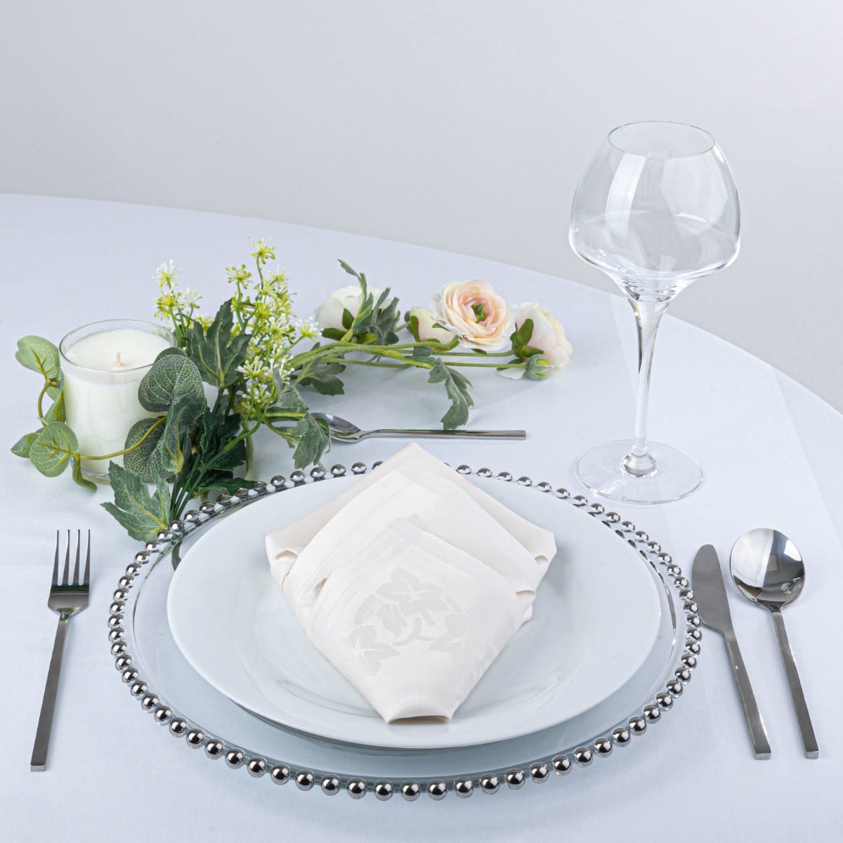 Cotton Damask Table Linen
