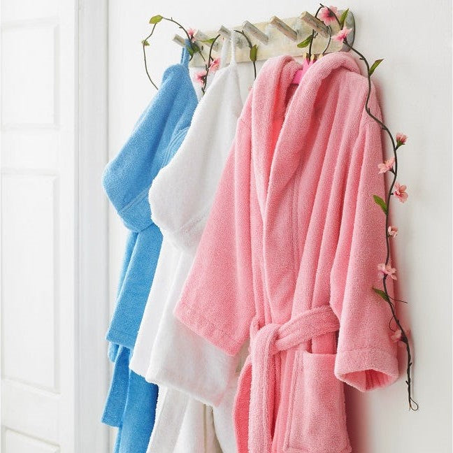 Szlafrok dziecięcy z kapturem