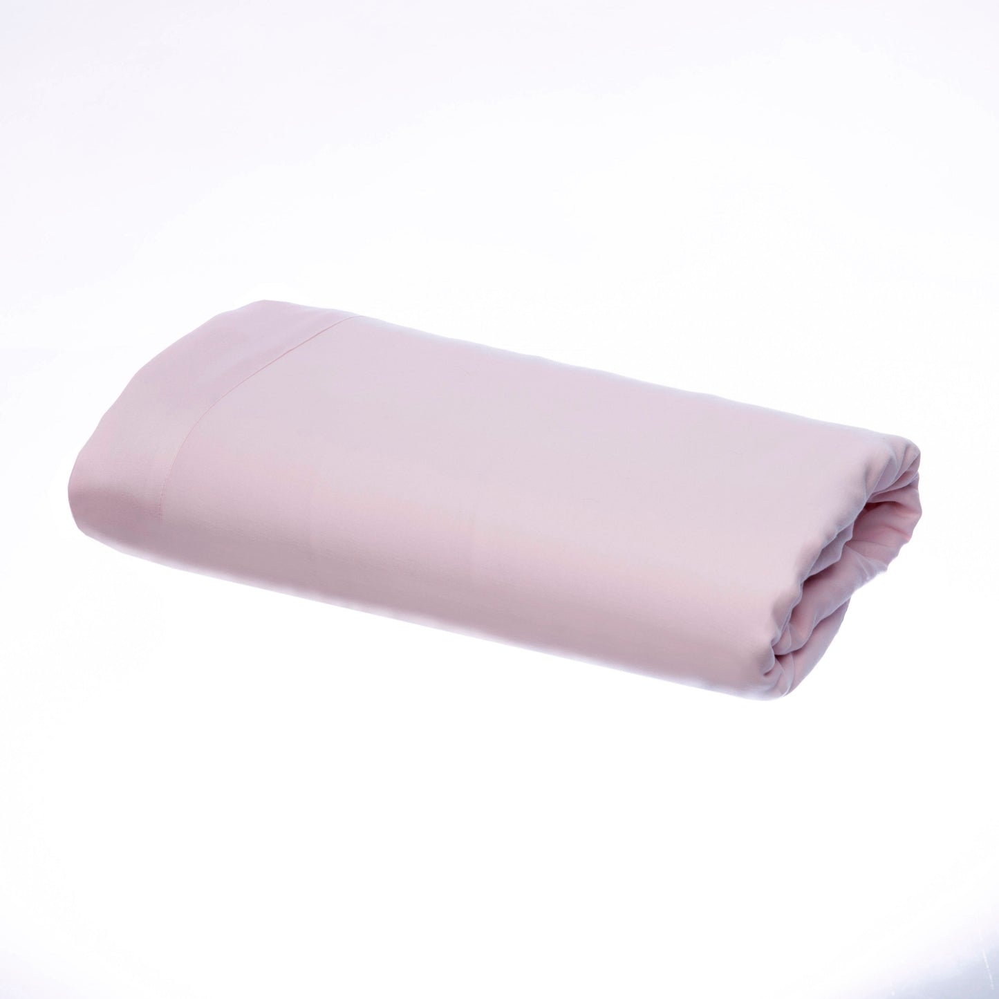 Pelle d'uovo 300 Thread Cotton sateen Bedlinen COLOURS - Light Pink - Flat Sheet