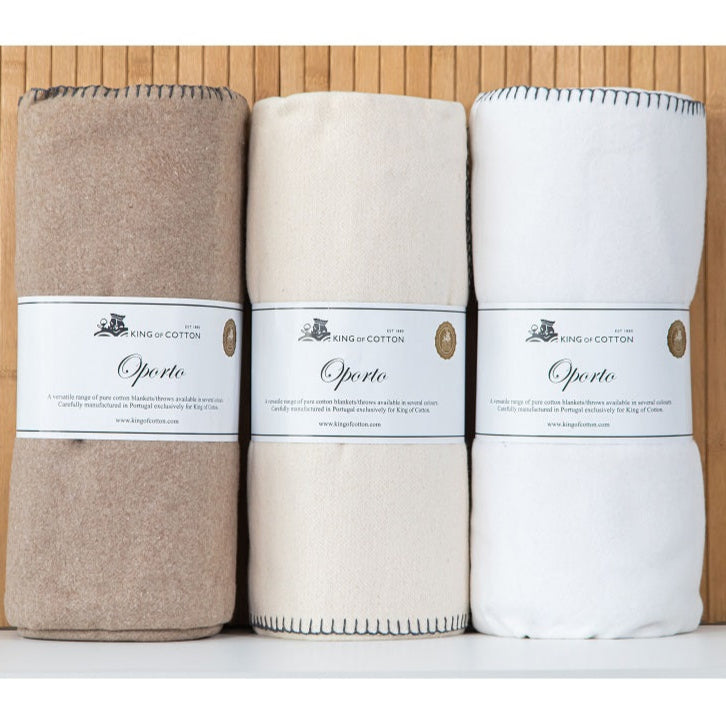 Bettüberwurf „Oporto“ 100 % reine Baumwolle