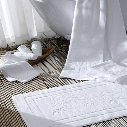 Palm Trees- 100% Cotton Bathmat 1000 GSM