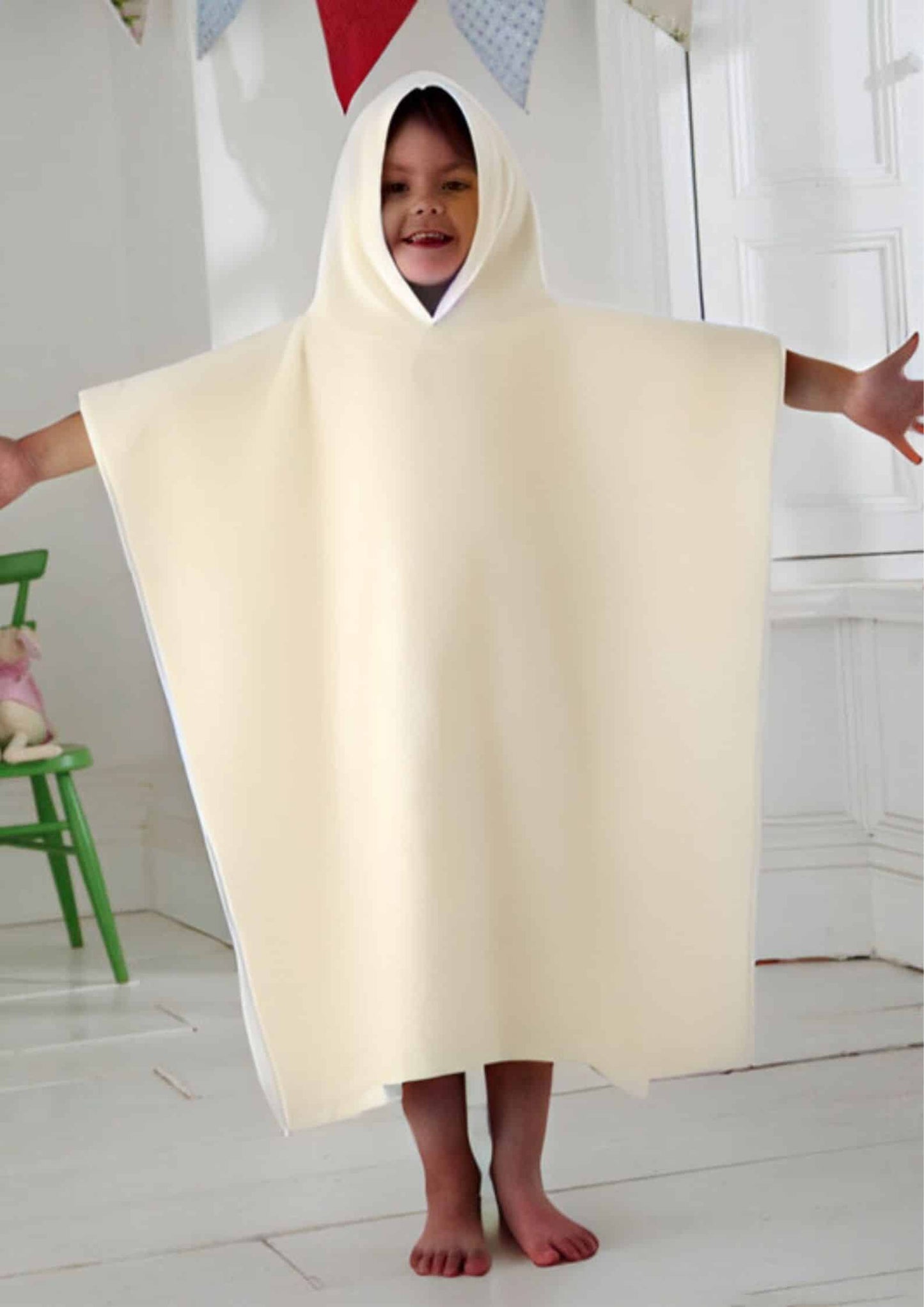 Poncho en éponge pour enfant