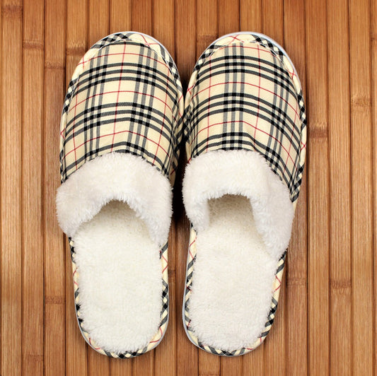 Chinelos de spa Tartan
