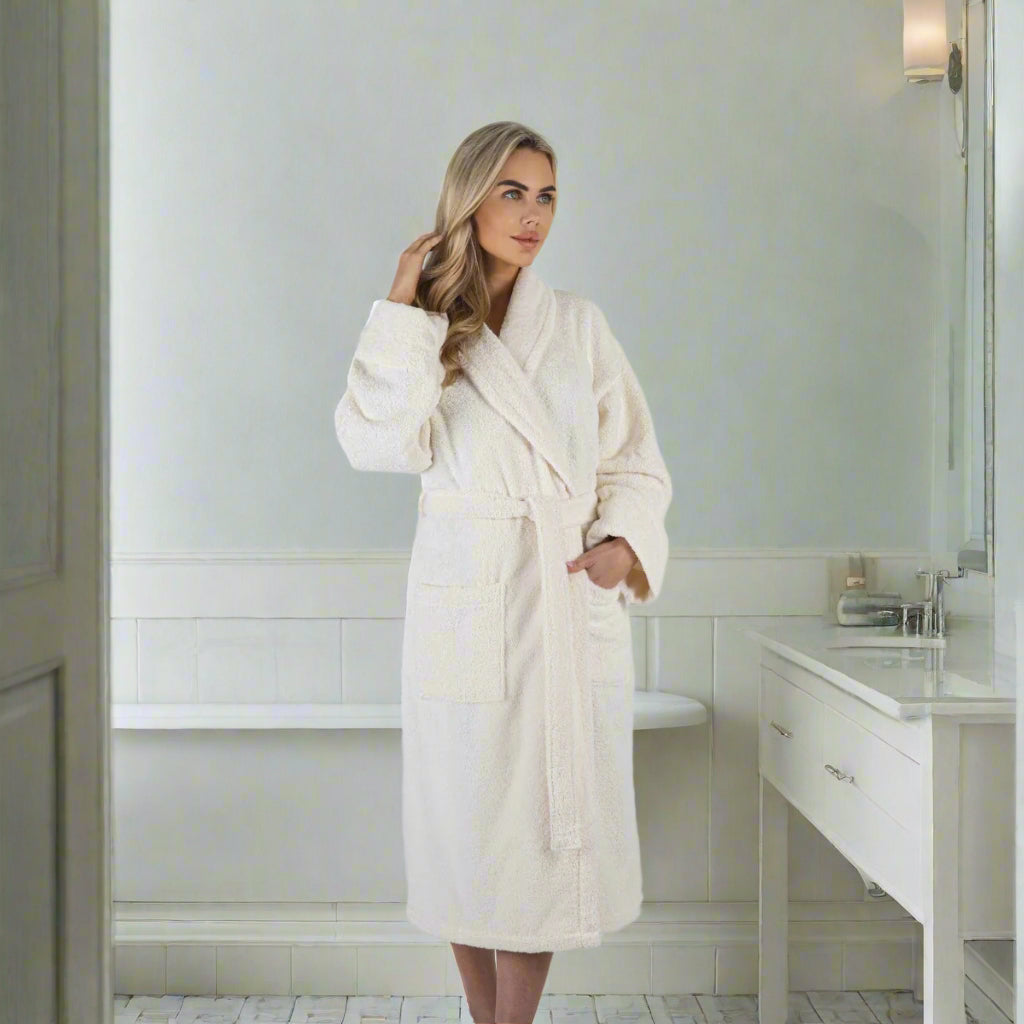 Szlafrok hotelowy frotte