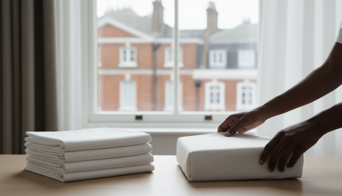 How to Fold a Fitted Sheet Easily: The 5-Star Hotel Method