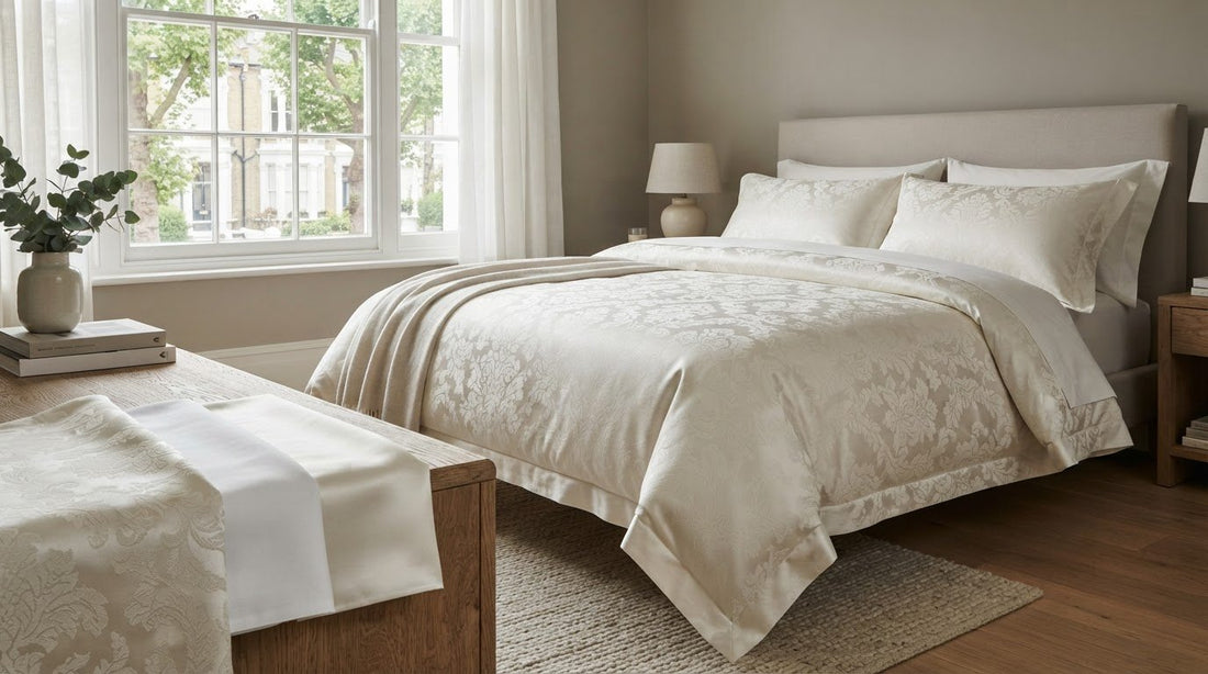 Cotton Damask Bed Linen: A Guide to Woven Elegance