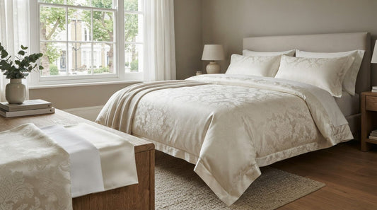 Cotton Damask Bed Linen: A Guide to Woven Elegance