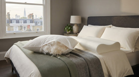 Feather vs memory foam pillow: which suits your sleep position