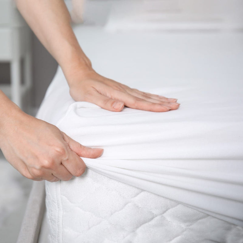Draps 100 % coton égyptien - 600 fils au pouce carré - 3 pièces - Poche Draps 100 % coton égyptien - 600 fils au pouce carré - 3 pièces - Poche
