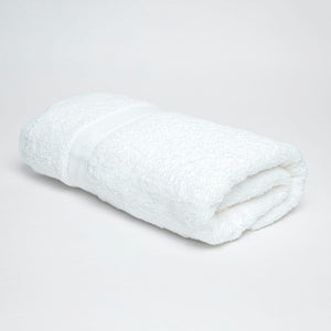 Toallas de hotel de calidad prémium de 600 g/m², color blanco
