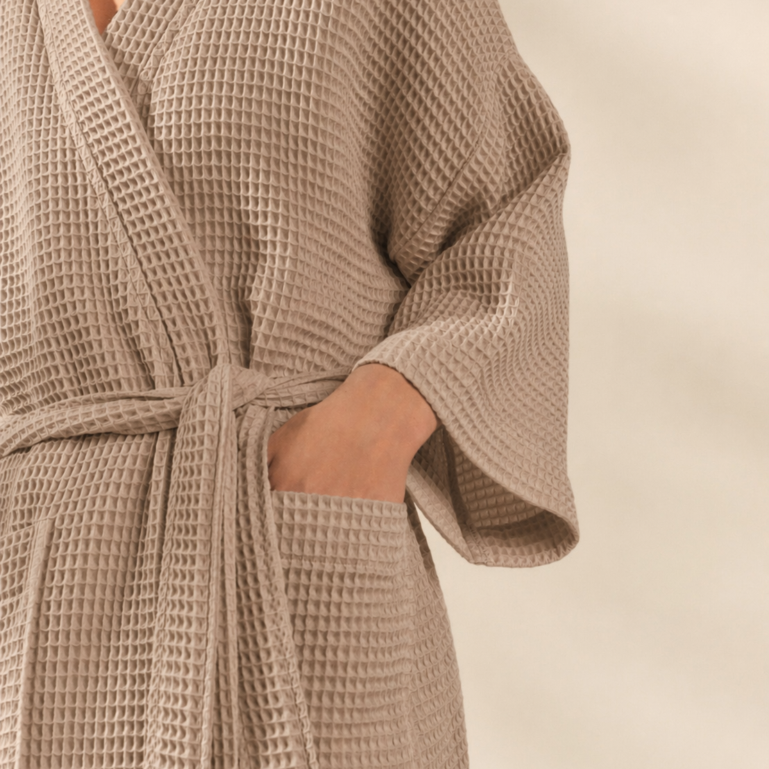 Waffle Weave Bathrobe