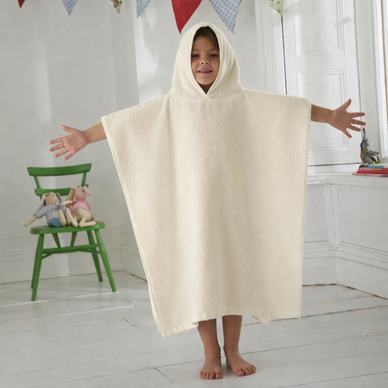Hermet Asciugamano Poncho In Spugna 44 Gatti Con Cappuccio Per Bambini