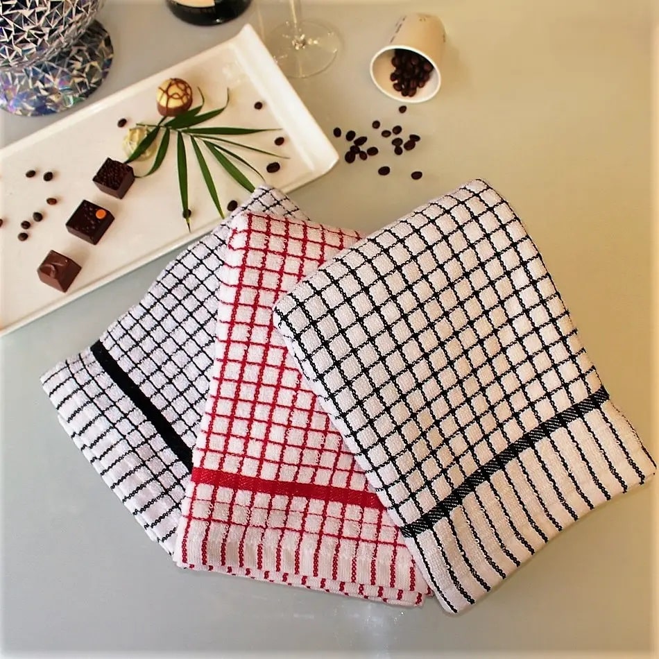 Check Tea Towel
