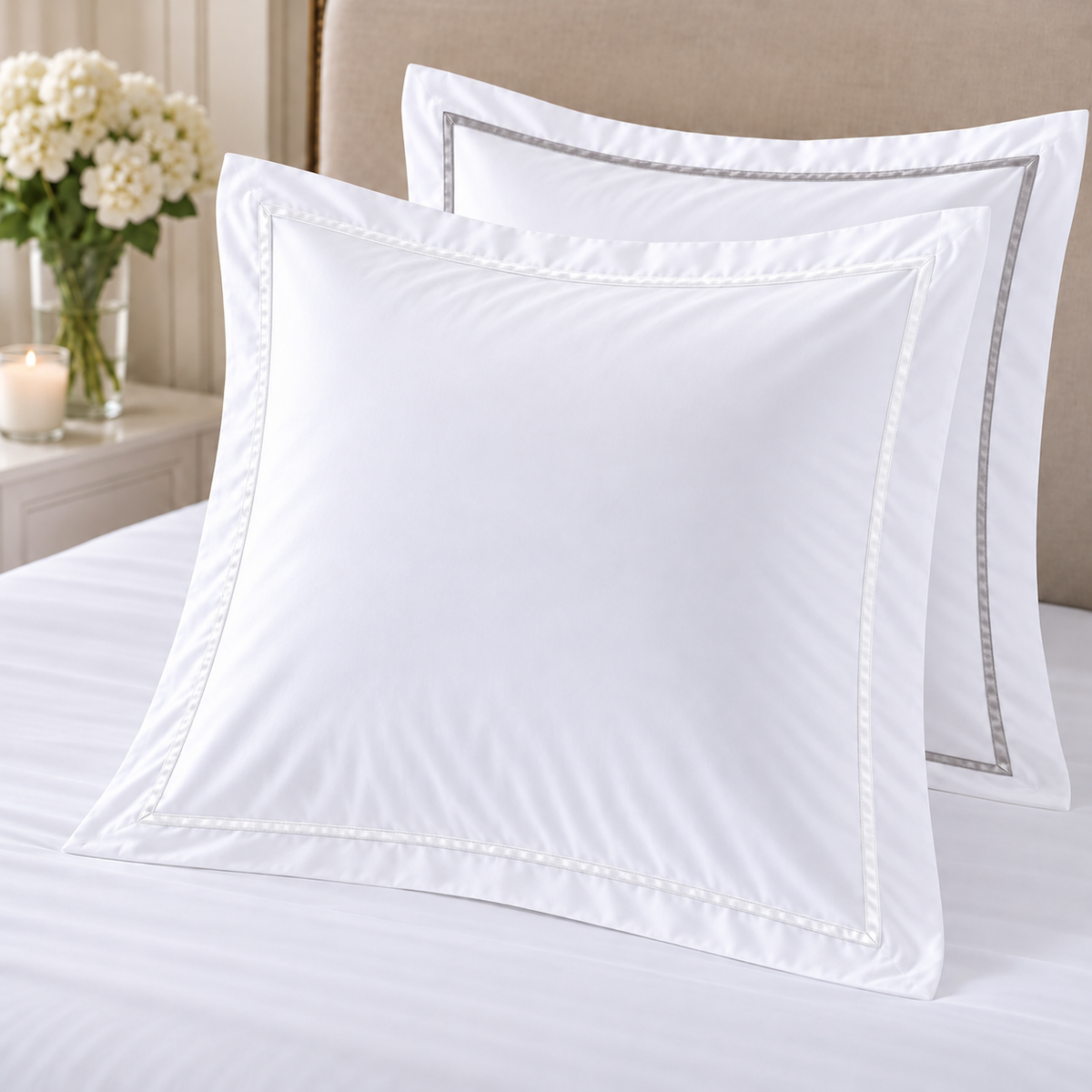 300 Thread Count 100% Cotton Percale - Pillowcase