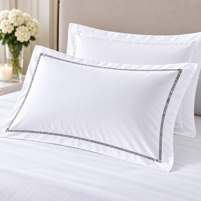 300 Thread Count 100% Cotton Percale - Pillowcase