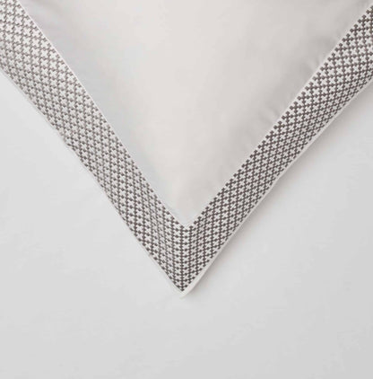 Madison 550 Thread Pure Cotton Sateen Steel - Housse de couette