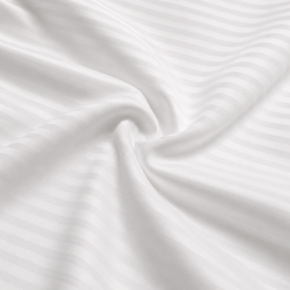 Egyptian 500 Thread Cotton Sateen Micro-stripe - Duvet Cover
