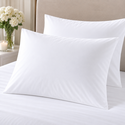 300 Thread Count 100% Cotton Percale - Pillowcase