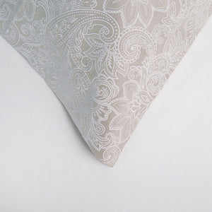 Satén de Puro Algodón Paisley 300 Hilos - Funda de Almohada