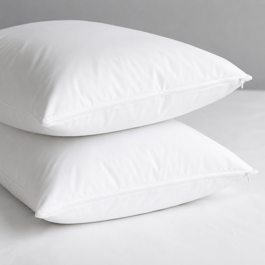 Pillow Protector (Pair) Pure Cotton 200 thread Percale